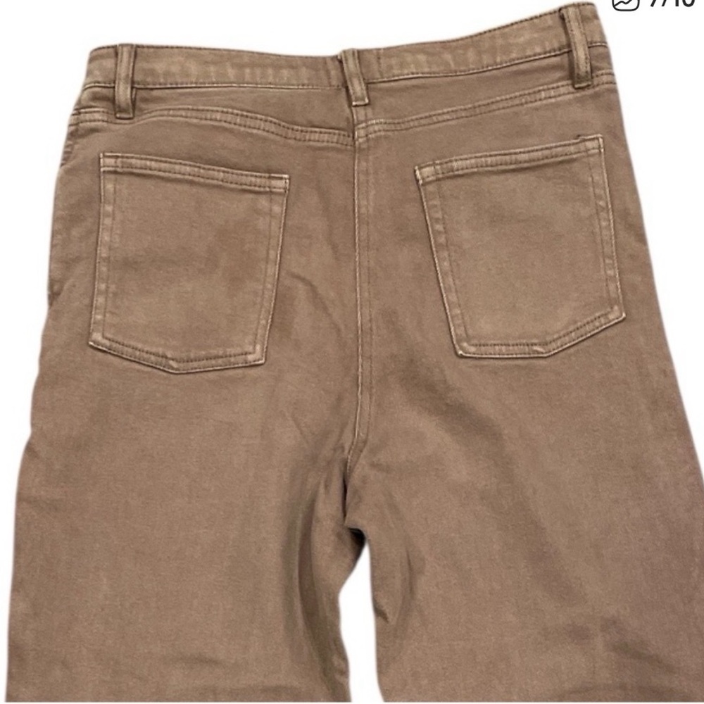 Wilfred Free Size 8 Brown High-Rise Stretch Skinny Pants - Picture 6 of 9